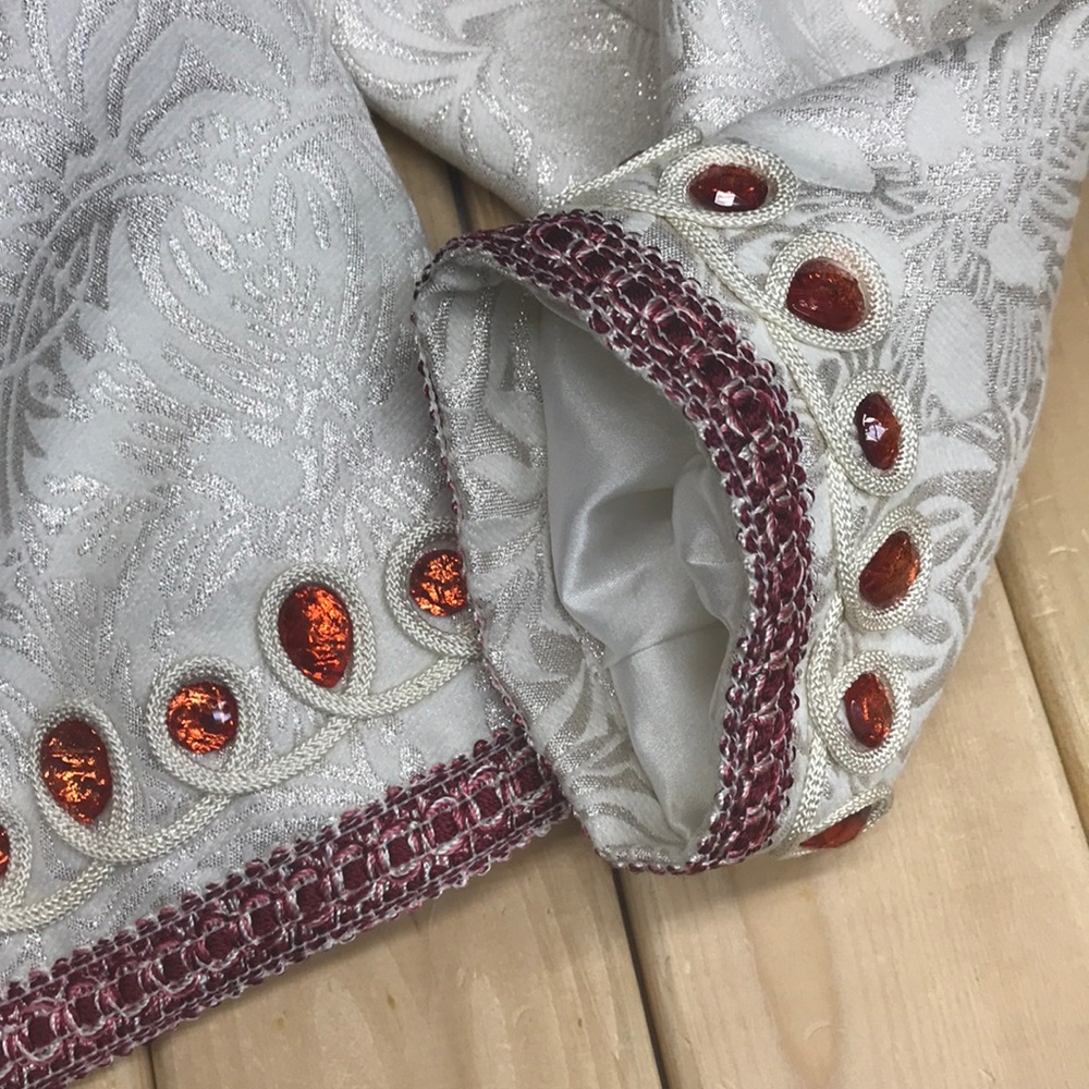 Michael simon Jacket sequined cardigan ivory NWT - Picture 8 of 8